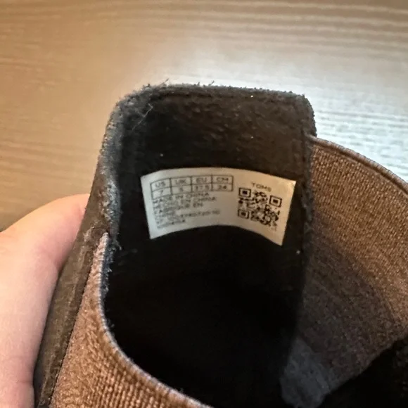 Toms Black Ankle Booties - Picture 6 of 6